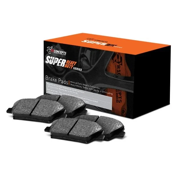 For Freightliner Cascadia 08-21 Super Heavy Duty Semi-Metallic Rear Brake Pads Foto 2 de 4