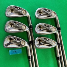 TaylorMade r7 DRAW Iron Set 6pcs 5-Pw Flex R Regular Reax 55 Graphite Shaft
