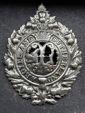 Argyll And Sutherland Highlanders, British Army Cap badge. Sweetheart Brooched.