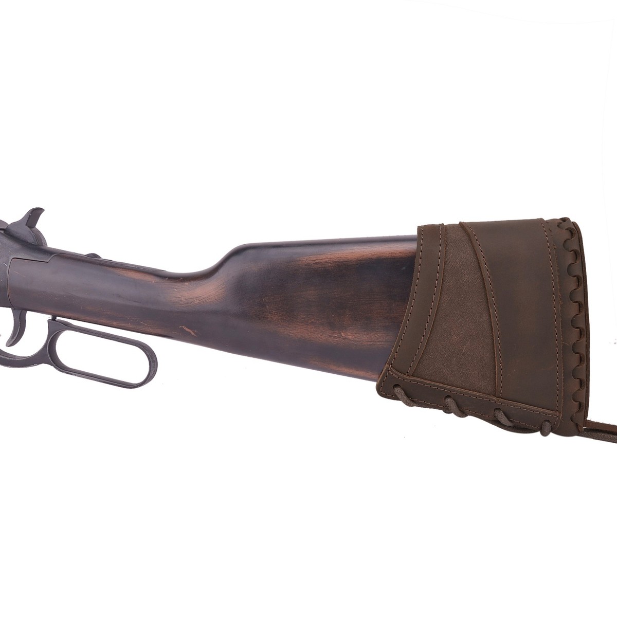 Tas Trost Leather Canvas Recoil Pad - Slip-On Buttstock Pad