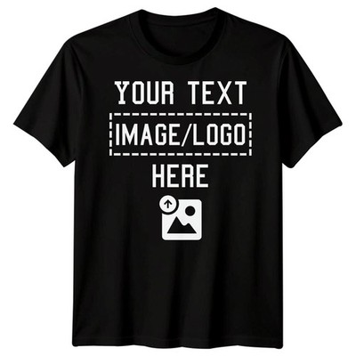 Ihr Text Bild Logo personalisierte Geschenke Herren T-Shirt individuelles Design