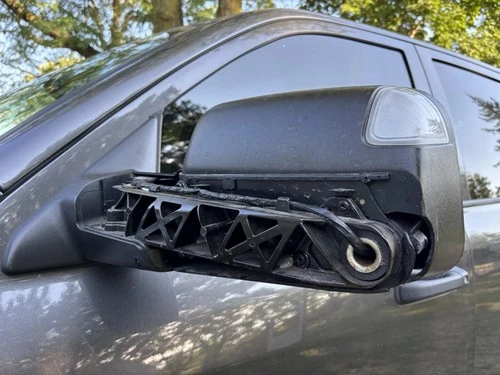 Left Driver Side Fit 2019-2022 Ram 2500 3500 Heated Tow Mirror+Puddle