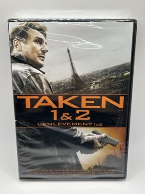 Taken 1 & 2 Double Feature DVD Liam Neeson Brand New Factory Sealed