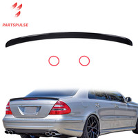 No Abe FüR Mercedes E W211 Limo 2003-2008 Sport Heckspoiler Lippe Schwarz Glanz