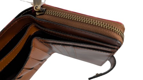 Patricia Nash Gialla Linen Canvas Bifold Wallet with RFID-Spring Multicolor-NWT - Picture 5 of 5