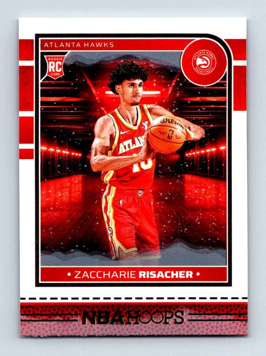 #231 2024-25 Hoops WINTER Zaccharie Risacher RC Atlanta Hawks