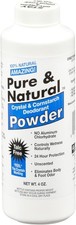 PURE NATURAL - Deodorant Body Powder - 4 oz. 113 g