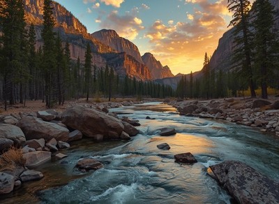 Foto A4 Landschaft Natur Berge Panorama Poster Kunstdruck Wandbild (4346)