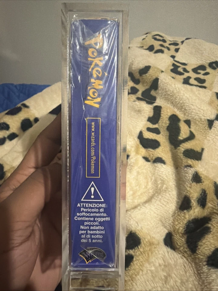 Pokemon ITALIANO 2000 1ª Edición Base Set Machamp Set Introduttivo Deck Sellado Foto 2 de 4