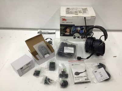3M PELTOR LiteCom Plus 2-Way Radio Headset MT7H7A4610-NA, BRAND NEW