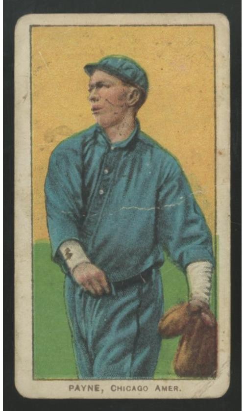 1911 T206 Fred Payne Sovereign Cigarettes Back Poor