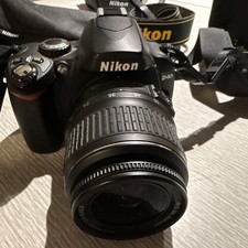 Vintage Nikon 35mm Camera D 40 Comes with Extras and Case -2straps Tested Works