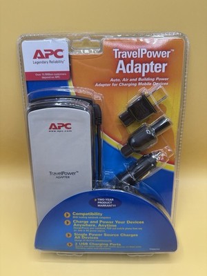 APC TRAVELPOWER ADAPTER-AUTO-AIR-NOTEBOOK  POWER MOBILE ADAPTER DEVICE CHARGER