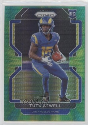 2021 Panini Prizm Rookie Hyper Prizm /175 Tutu Atwell #350 Rookie RC