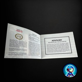 Terminator 2 (T2) NES [Manual Only]