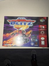 NFL Blitz 2000 for Nintendo 64 NIB Sealed W/ Strategy Guide, Instructions