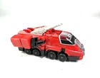 1997 Power Rangers Red #1 Fire Truck Turbo Megazord Deluxe RESCUE Vehicle