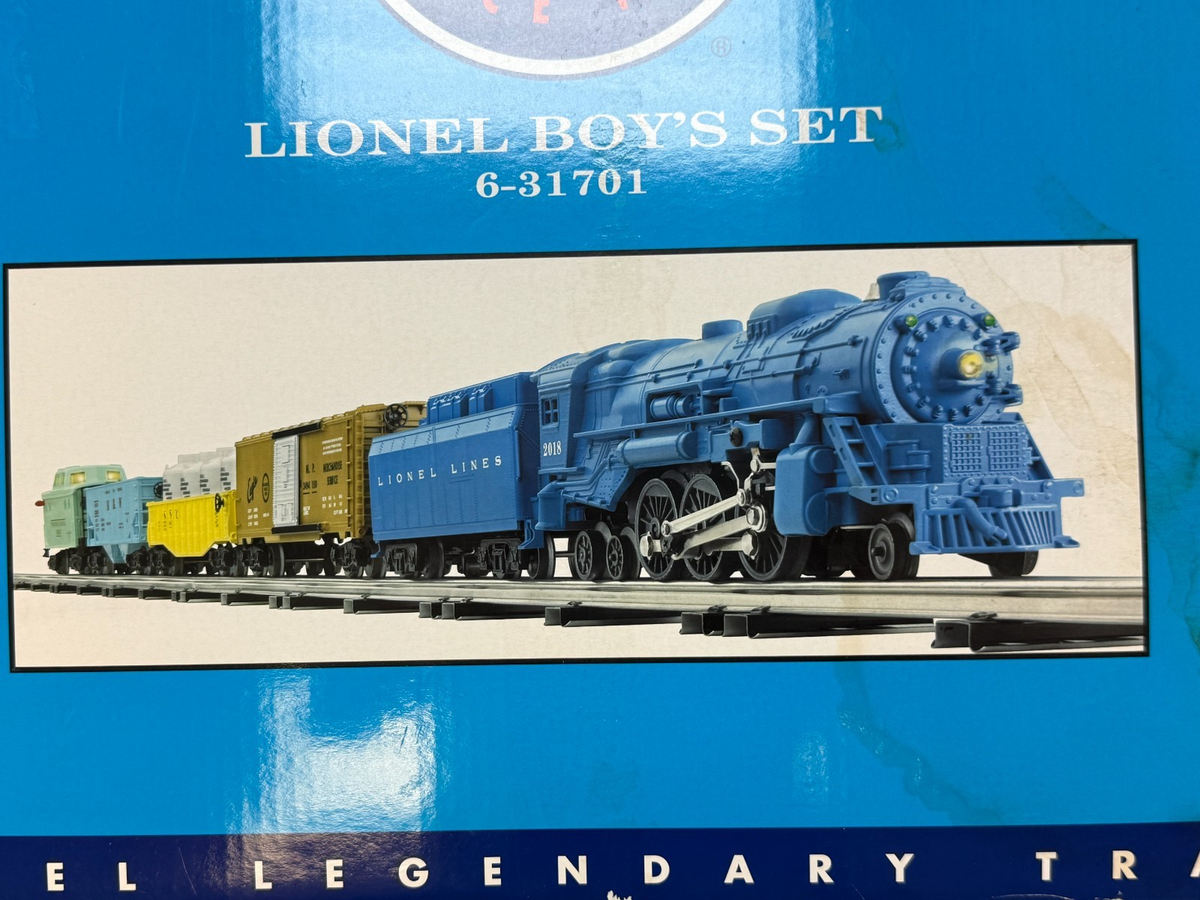 Lionel 6-31701 Boy's Set 2-6-4 Steam Freight Train Set New with