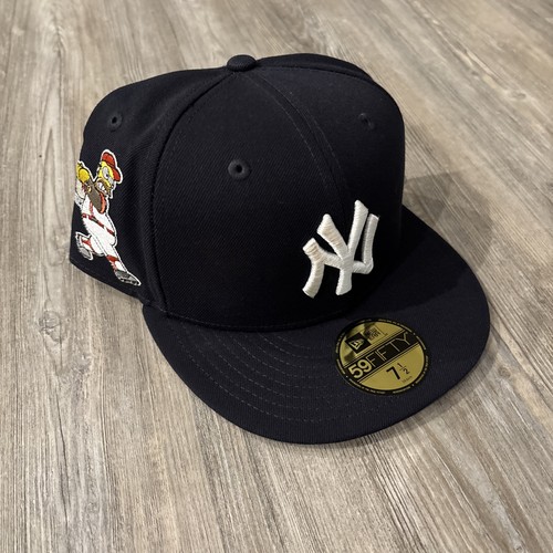 New York Yankees tailliert Größe 7 1/2 Simpsons Homer at the Bat "Wonderbat" 59Fifty - Bild 1 von 8