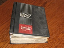 OEM genuine HOMELITE dealer IPL parts manuals books binder 1949 - mid 60's saws
