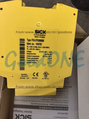 1PC NEW FOR SICK Safety Controller FX3-CPU000000 1043783