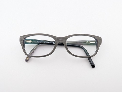 Tommy Hilfiger Eyeglasses, Frames Only, TH 1018 MXJ, 52-16-140, Plastic, Gray