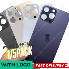 Back Glass replacement Big hole For iPhone 11 12 13 14 15 16 XR X Rear Cover Lot