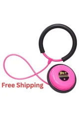 Just Play Skip It Retro Outdoor Toy, Light Up Ball and Digital Counter, Pink