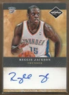 2011-12 Limited 2011 Draft Pick Redemptions #11 Reggie Jackson Auto BSK