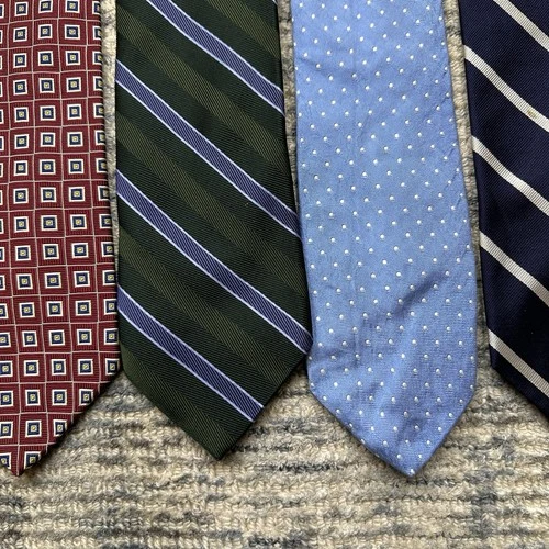 Lot of 8 Brooks Brothers Makers Silk Ties Made USA NYC Striped Geometric Dot image 6