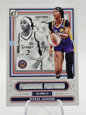 2025 Panini Donruss WNBA Franchise Features Rickea Jackson #8 Press Proof