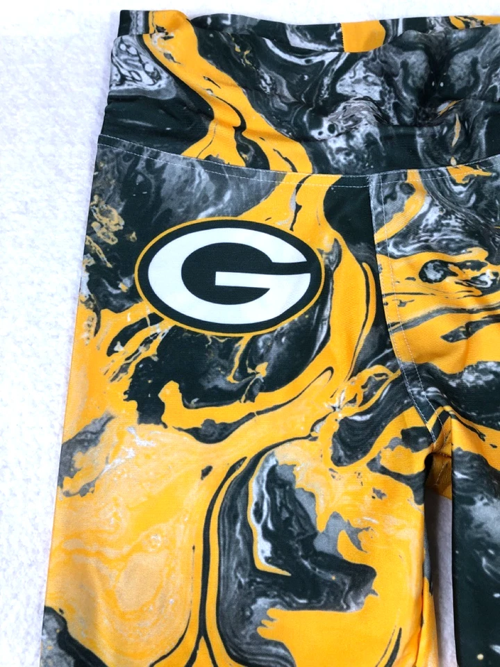 Majestic Green Bay Packers NFL Leggings Pantalones de Yoga Para Mujer Talla M Foto 3 de 4