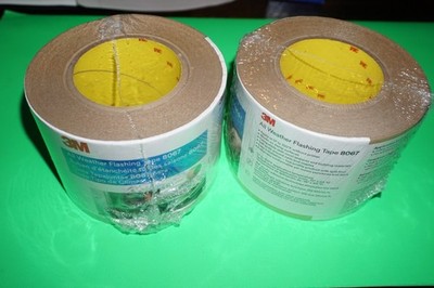 2 PACK 3M 8067 Brown Acrylic All Weather Flashing Tape 4 W in. x 75 L ft. Sealed