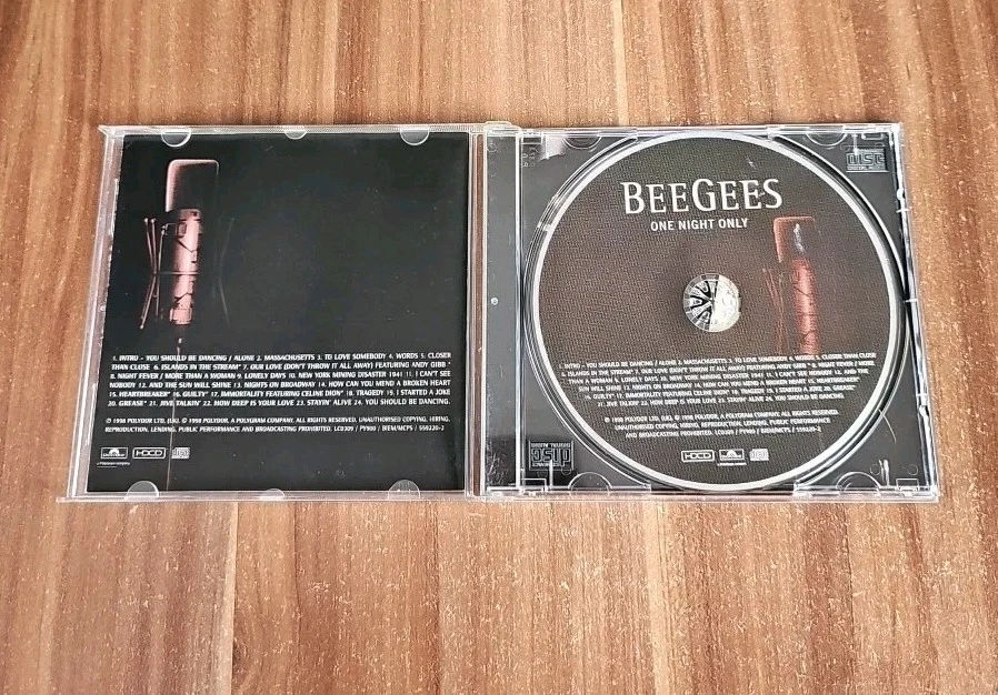 Bee Gees - One night only (1998) Album Musik CD *** sehr guter Zustand *** - Bild 3 von 3