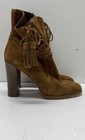 Michael Kors Brown Solid Heeled Ankle Boot Boot Women 9 — photo 3