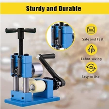 Hand Crank Ring Bracelet Press Bending Machine Making Tool Ring Jewelry Bender