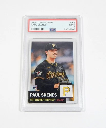 2024 Topps Living Paul Skenes RC #768 Rookie PSA 9