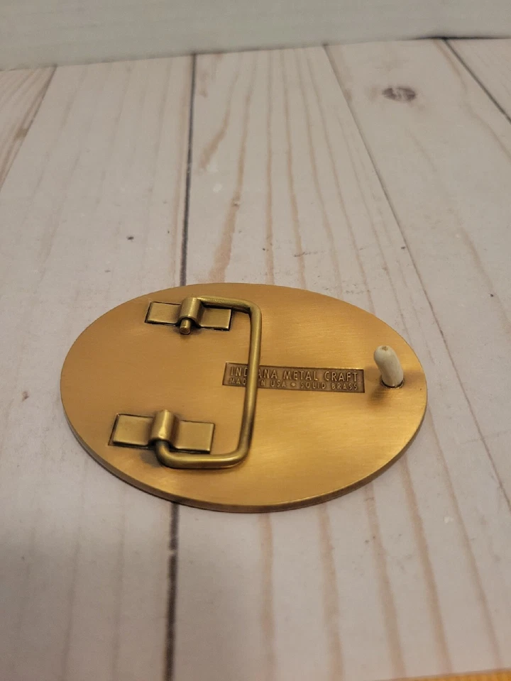 Whisky canadiense de terciopelo negro importado 50 años hebilla de cinturón metal artesanal, HECHO EN EE. UU. Foto 2 de 4