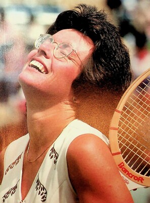 Original Magazine Picture: Tennis; Billie Jean King