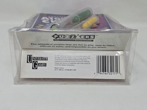 Vintage Atomic Chaos Brainteaser Puzzle, Puzzlers, University Games, 1997 - New - Picture 6 of 8