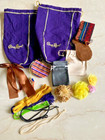 Collectibles, Textiles,Textile Bags, Crown Royal Bags, 8 pieces, Misc. post 1970 — photo 2