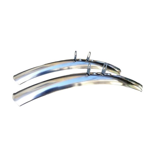 1 Pair Front Rear 27'' Stainless Steel Durable for Road Bike - Picture 2 of 5