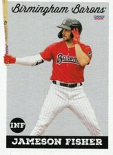 2021 Birmingham Barons Jameson Fisher Chicago White Sox