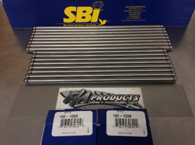 Chevy GMC 454 7.4L 1998 To 2000 V8 3//8/" Pushrod Set Of 16 SBI 192-1511 192-1512