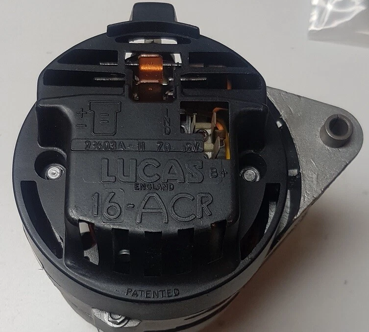 Triumph TR6, Mini 16ACR Alternator A1612 - Image 2 of 3