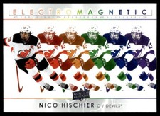 Nico Hischier 2021-22 Upper Deck Electromagnetic Hockey #EM-17 New Jersey Devils