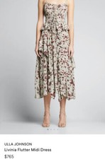 Ulla Johnson Dress NWT Livinia Flutter