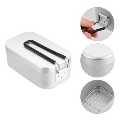 Camping Lebensmittel Box Mittagessen Fall Container Geschirr Camping Kit