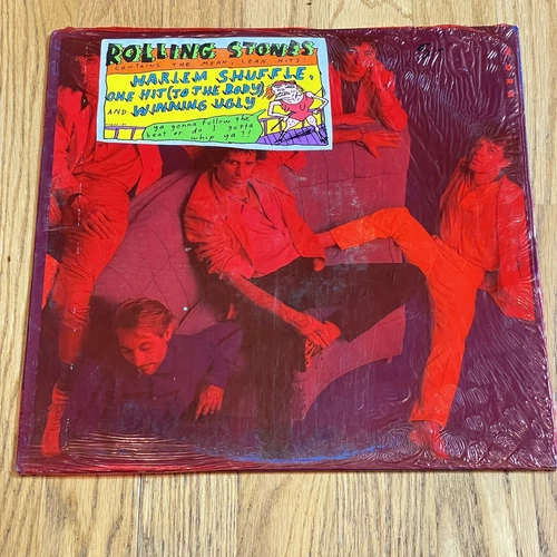 Rolling Stones - Dirty Work LP - In Shrink - Inner Sleeve - Play Tested