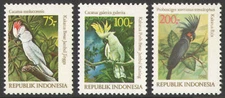 Indonesia 1981, Cockatoos, Birds, MNH